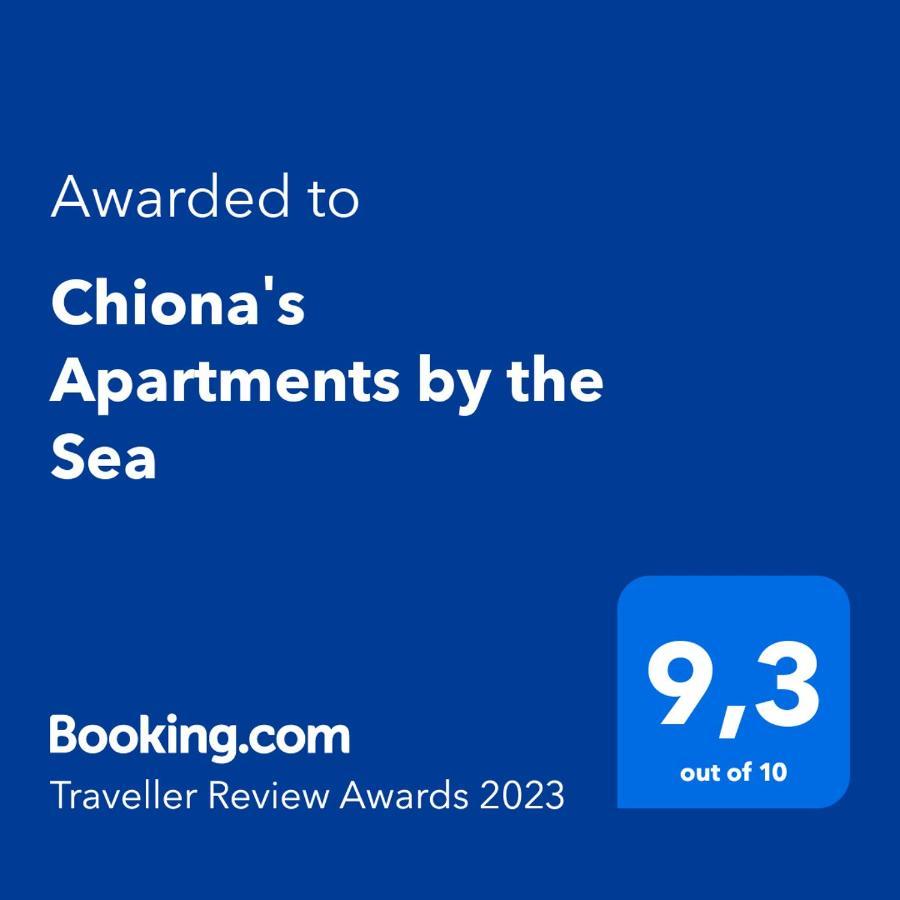 Chiona΄S Apartments By The Sea Paleo Trikeri Exterior foto