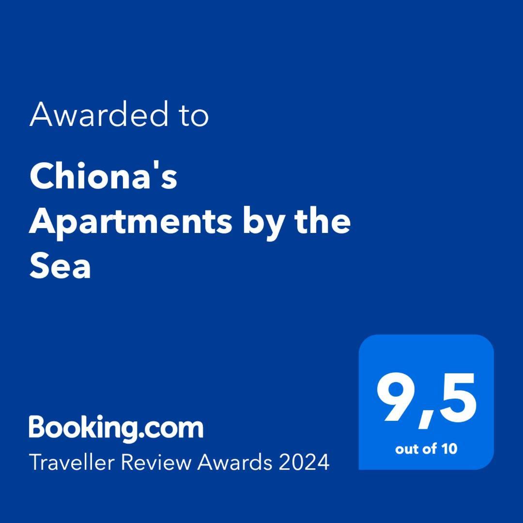 Chiona΄S Apartments By The Sea Paleo Trikeri Exterior foto